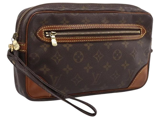 LOUIS VUITTON Monogram Marly Dragonne GM Clutch Bag M51825 LV Auth 205182A Monogramm