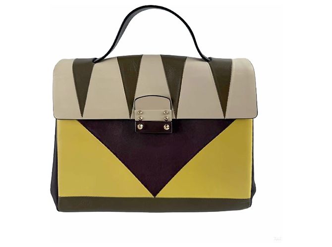Valentino Garavani Mime Lederhandtasche mit Tragegriff Multicolor Mehrfarben