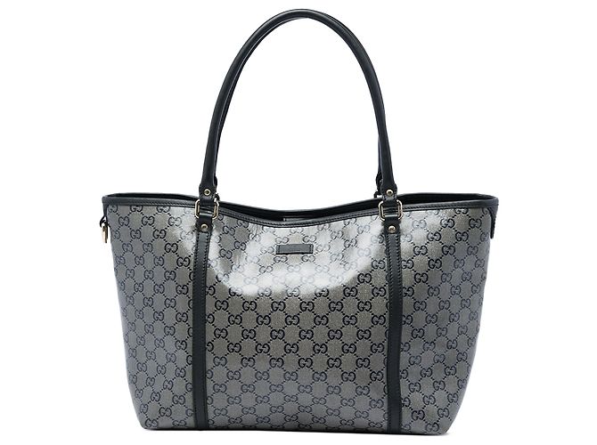 Bolso Tote Gucci Medium GG Crystal Joy Gris
