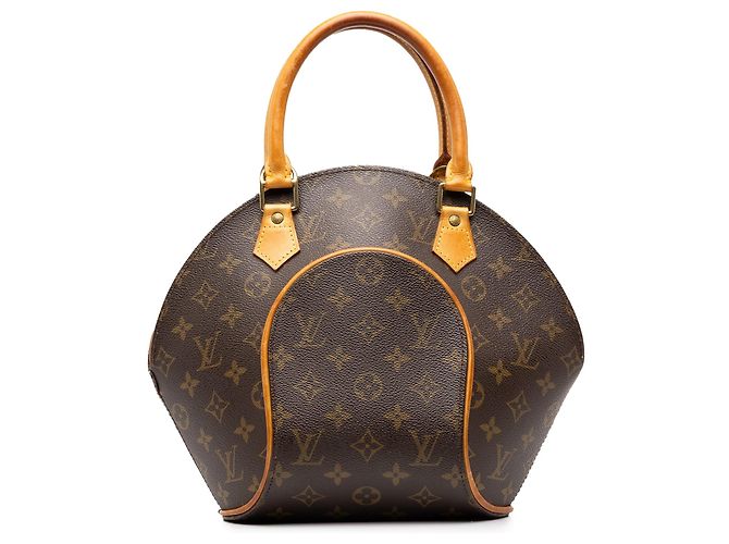 Sac à main Louis Vuitton Monogram Ellipse PM Marron
