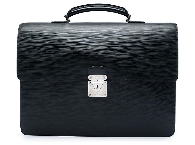 Borsa Business Louis Vuitton Epi Robusto 2 Nera Nero
