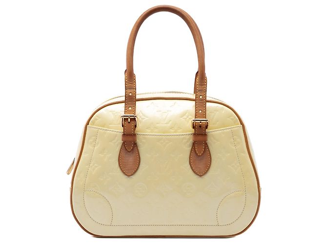 Louis Vuitton Monogram Vernis Summit Drive Handtasche Weiß
