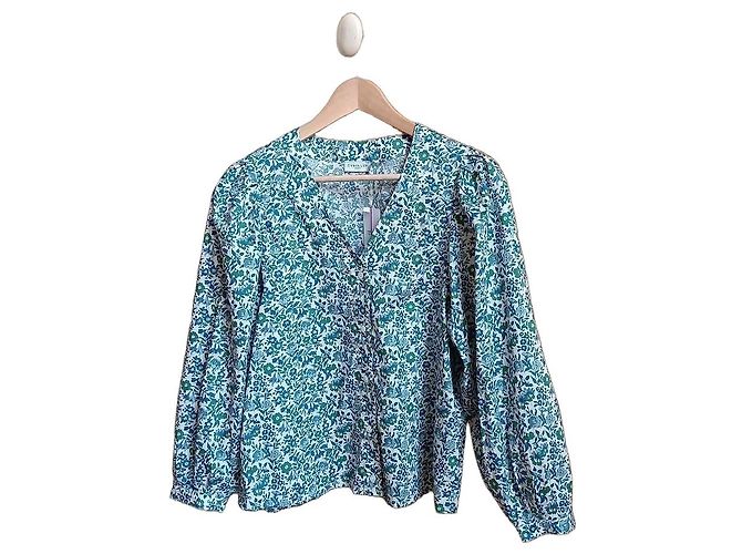 Blusa Cyrillus Liberty Estampado Floral Multicolor