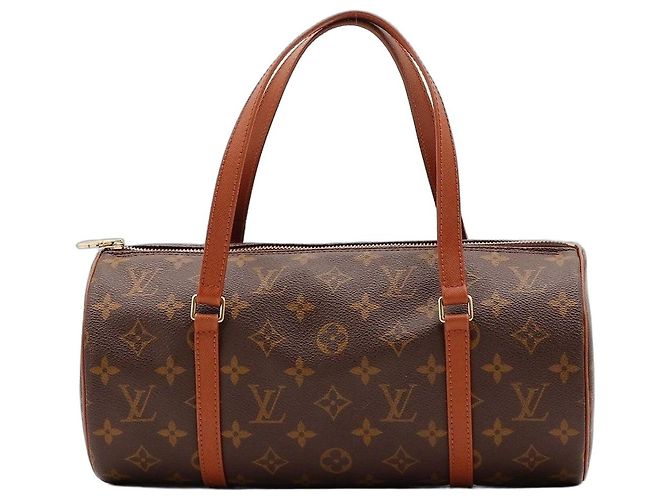 Sac à main Louis Vuitton Monogram Papillon 30 Marron Monogramme