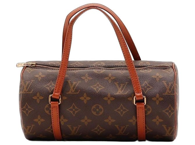 Bolso Louis Vuitton Papillon Monogram Canvas Castaño Monograma