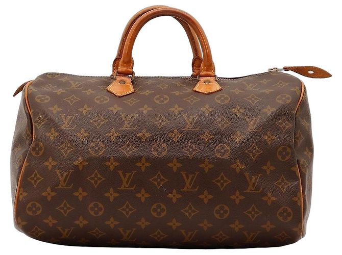 Louis Vuitton Speedy 30 Monogram Canvas Handtasche Braun