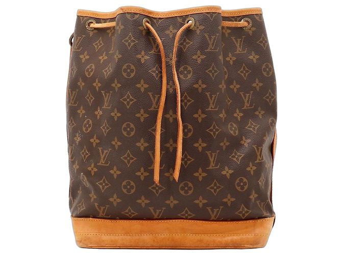 Louis Vuitton Monogram Noé Beuteltasche Braun