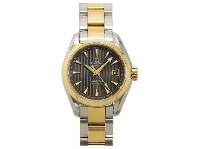 Reloj de pulsera para mujer Omega Seamaster Aqua Terra Two-Tone