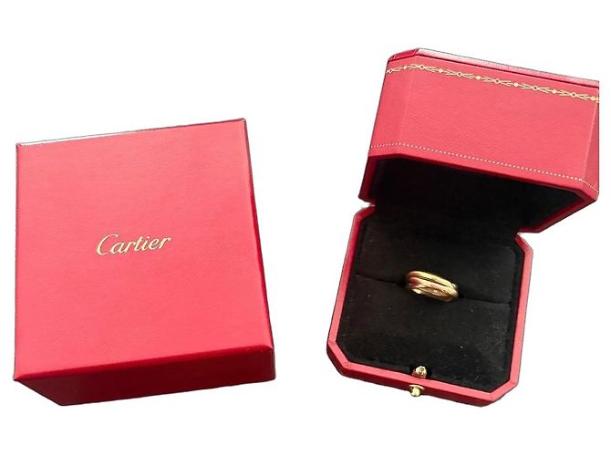 Bague Cartier Trinity Doré
