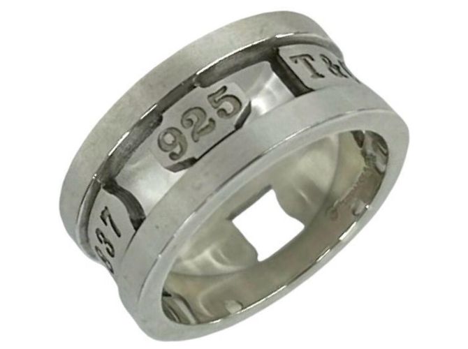 Autre Marque Bague Tiffany Vintage Element Argenté