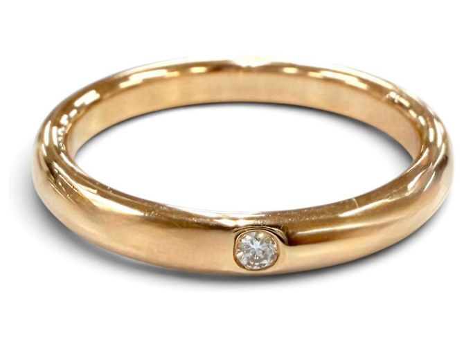 Autre Marque Tiffany & Co. Stacking Ring aus Roségold Golden