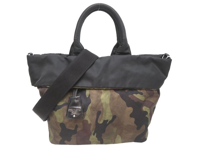 Bolsa Prada Camouflage Preto