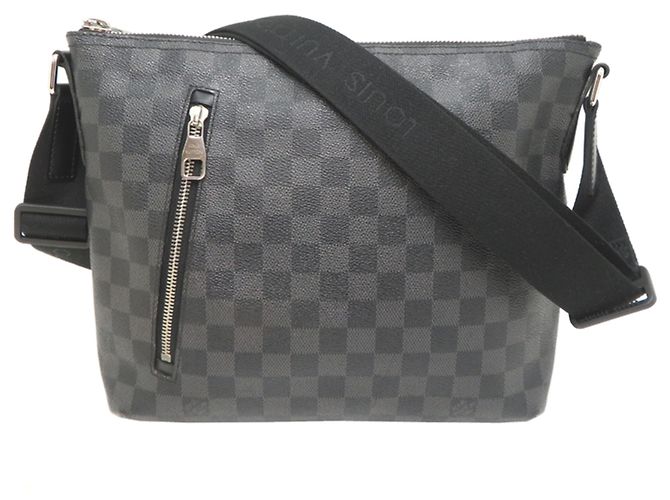Borsa a tracolla da uomo Louis Vuitton Mick PM Nero