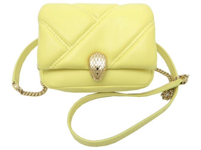 Bulgari Borsa a spalla Micro Serpenti Bvlgari Giallo
