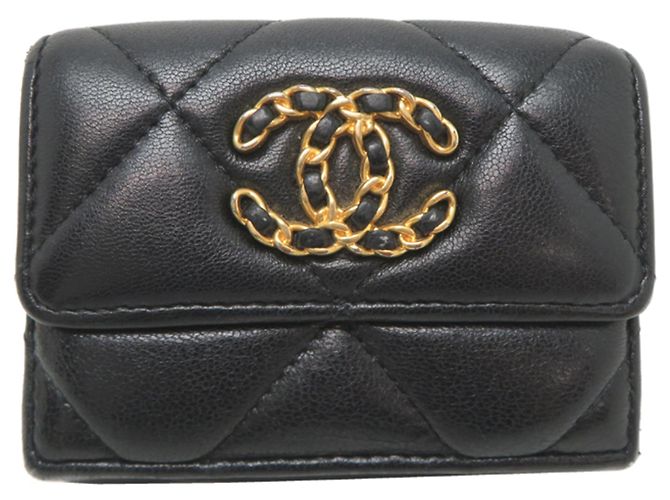 Portafoglio Small Flap Chanel Nero