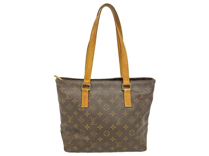 Saco Cabas Piano Monogram Louis Vuitton Marrom