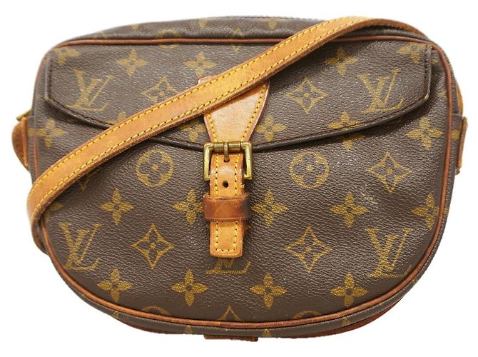 Borsa a tracolla Louis Vuitton Monogram Jeune Fine PM Marrone