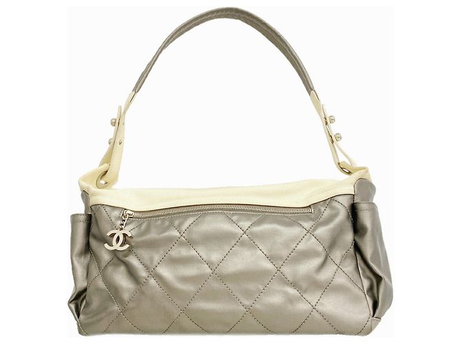 Sac à épaule Chanel Paris Biarritz Marron