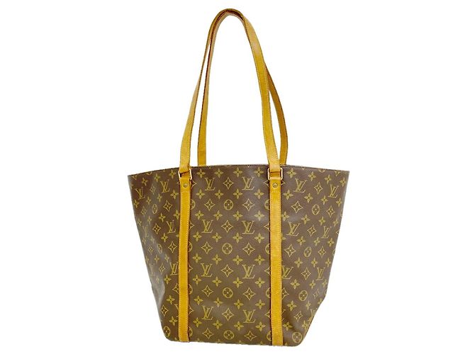 Borsa Tote Louis Vuitton Monogram Marrone