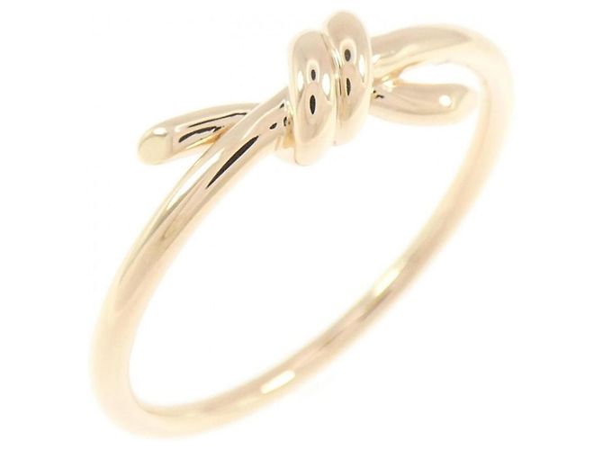 Autre Marque Anillo Tiffany Knot en oro rosa de 18K