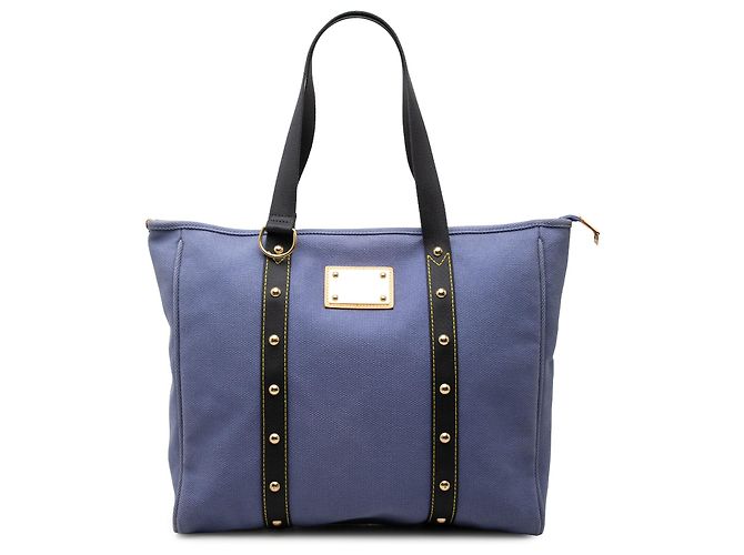 Louis Vuitton Blue Antigua Cabas GM