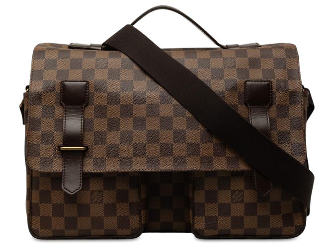 Louis Vuitton Brown Damier Ebene Broadway Marrone