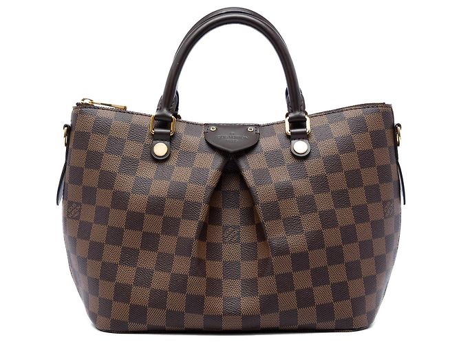 Louis Vuitton Brown Damier Ebene Siena PM Marron