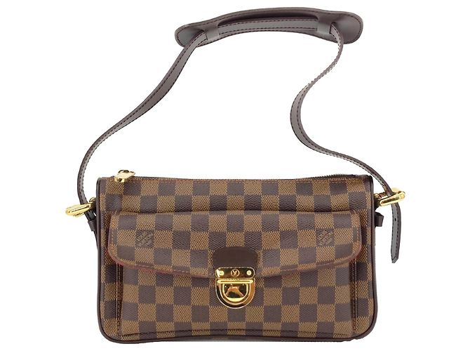 Louis Vuitton Brown Damier Ebene Ravello GM Marrom