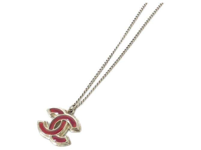 Collana Chanel Oro e Rossa Rosso D'oro