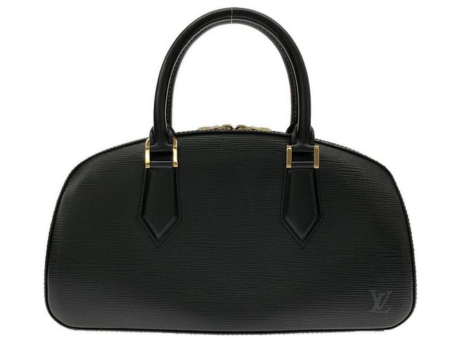 Bolsa de mão Louis Vuitton Epi Jasmine Marrom Preto