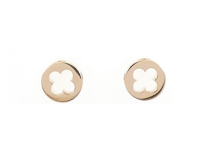 Orecchini Louis Vuitton Puss Empreinte in Pink Gold