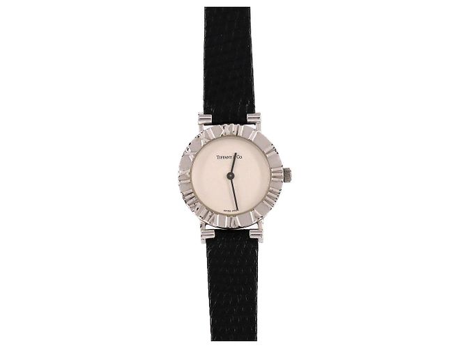 Autre Marque Tiffany & Co. Atlas L0640 Silver Quartz Uhr