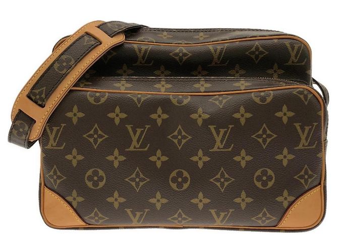 Borsa a tracolla Louis Vuitton Monogram Nile Marrone