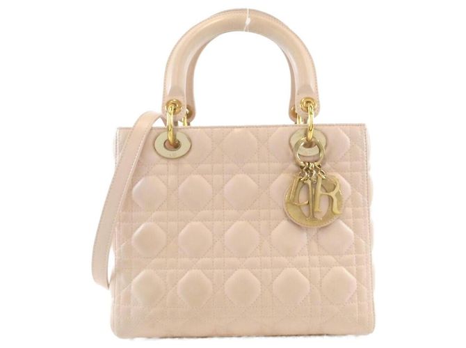 Borsa Christian Dior Lady Medium Rosa
