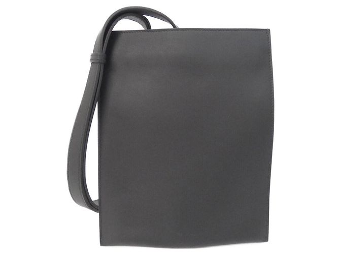 Hermès Hermes Possian Plus Shoulder Wallet Black