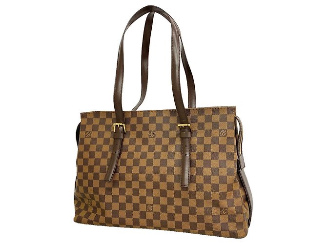 Borsa a tracolla Louis Vuitton Damier Chelsea N51119 Ebene Damier ebene
