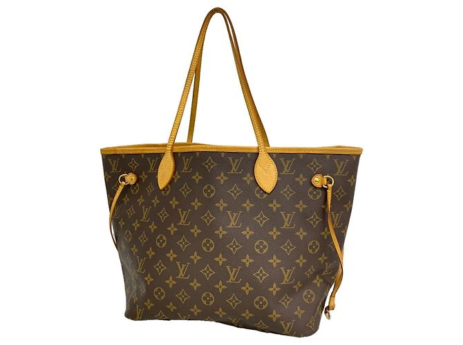 Saco Tote Louis Vuitton Monogram Neverfull MM Marrom
