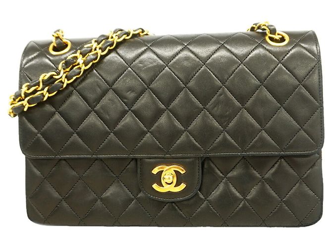 Borsa a tracolla Chanel Matelassé Nero