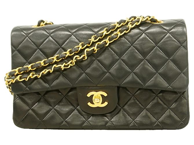 Borsa a tracolla Chanel Matelassé Nero