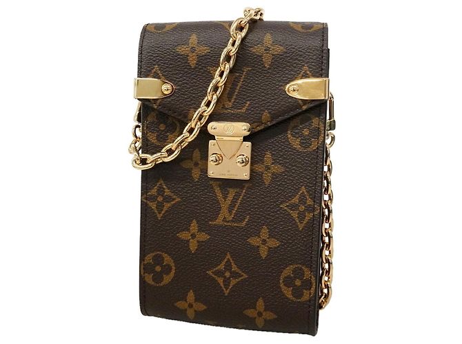 Louis Vuitton Monogram Metis Phone Bag/Pouch Marrom