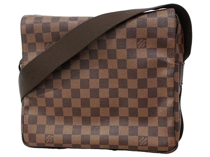 Borsa a tracolla Louis Vuitton Damier Naviglio Damier ebene