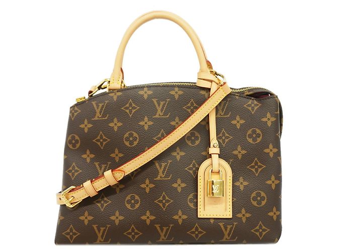 Bolsa Louis Vuitton Monogram Petit Palais PM Marrom