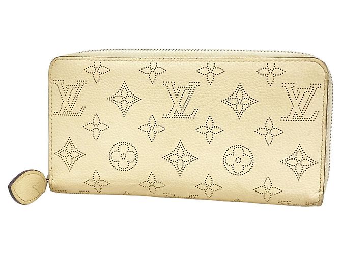 Cartera Zippy Louis Vuitton Mahina Blanco roto