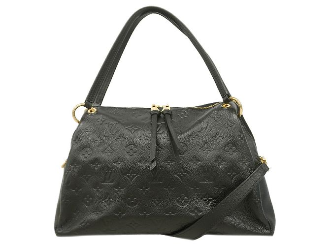 Borsa a spalla Louis Vuitton Monogram Empreinte Pontue PM Nero