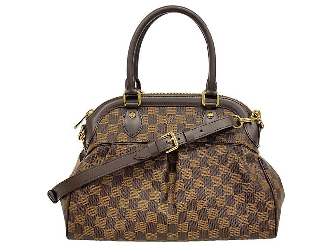 Bolsa Louis Vuitton Damier Trevi PM em Ebene Damier ebene