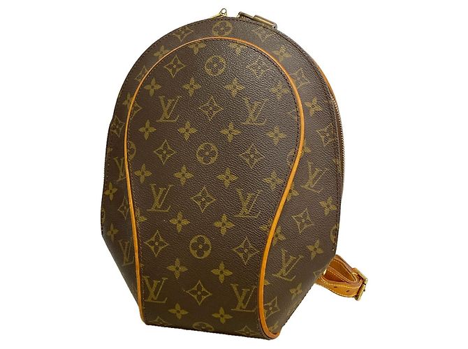Louis Vuitton Monogram Ellipse Sac Add Backpack Marrone