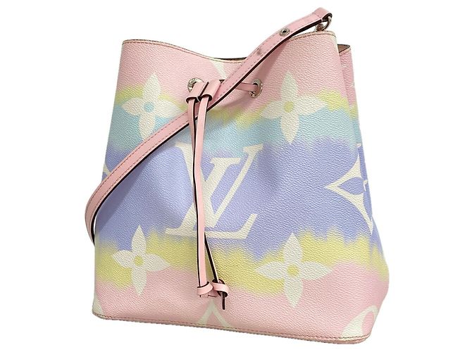 Néonoé Borsa a tracolla Louis Vuitton LV Escale NeoNoe M45124 Pastel Multicolore