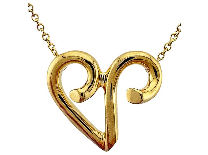 Autre Marque Collana Tiffany & Co. Zodiaco Ariete in Oro Giallo D'oro