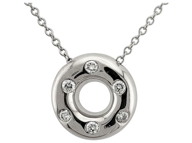 Autre Marque Collar Dots Circle Tiffany & Co. Plata