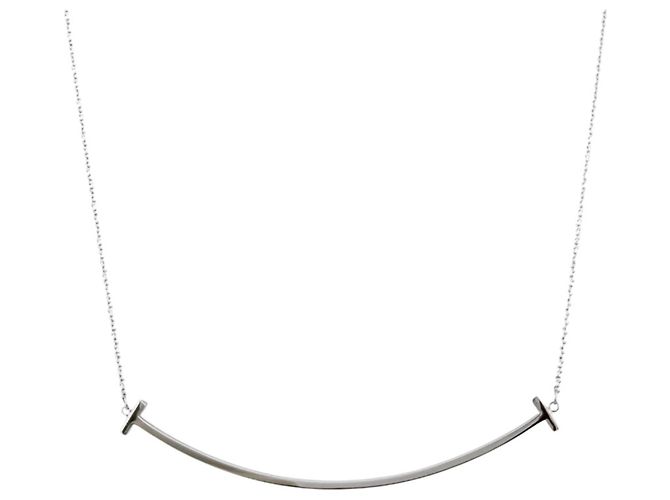 Autre Marque Collar Tiffany & Co. T Smile Dorado